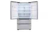 22 cu ft. Smart Counter Depth Double Freezer Refrigerator - (LMXC22626S)
