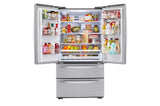 22 cu ft. Smart Counter Depth Double Freezer Refrigerator - (LMXC22626S)