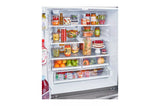 22 cu ft. Smart Counter Depth Double Freezer Refrigerator - (LMXC22626S)