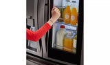 23 cu. ft. Smart wi-fi Enabled InstaView™ Door-in-Door® Counter-Depth Refrigerator - (LMXC23796D)