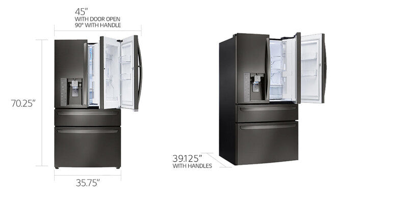 30 cu. ft. French Door Refrigerator - (LMXS30776D)