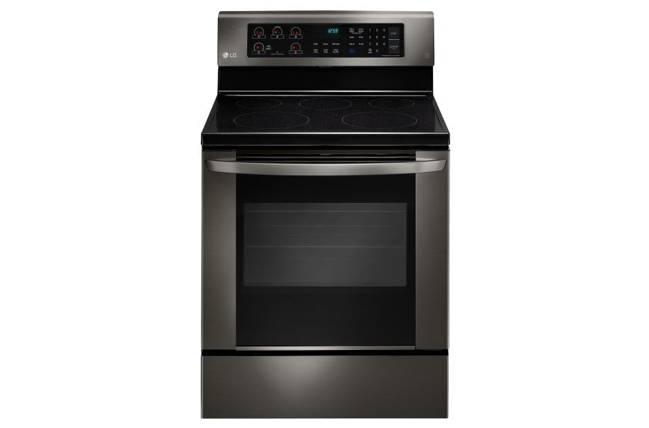 6.3 cu. ft. Electric Single Oven Range with EasyClean® - (LRE3061BD)