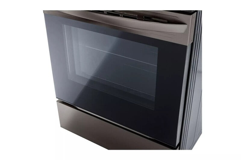 6.3 cu ft. Smart Wi-Fi Enabled Fan Convection Electric Range with Air Fry & EasyClean(R) - (LREL6323D) - LG