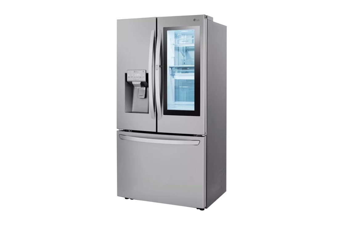 24 cu. ft. Smart InstaView(R) Door-in-Door(R) Counter-Depth Refrigerator with Craft Ice(TM) - (LRFVC2406S) - LG