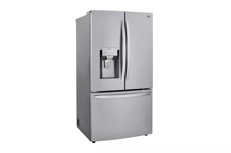 24 cu. ft. Smart French Door Counter-Depth Refrigerator - (LRFXC2406S) - LG
