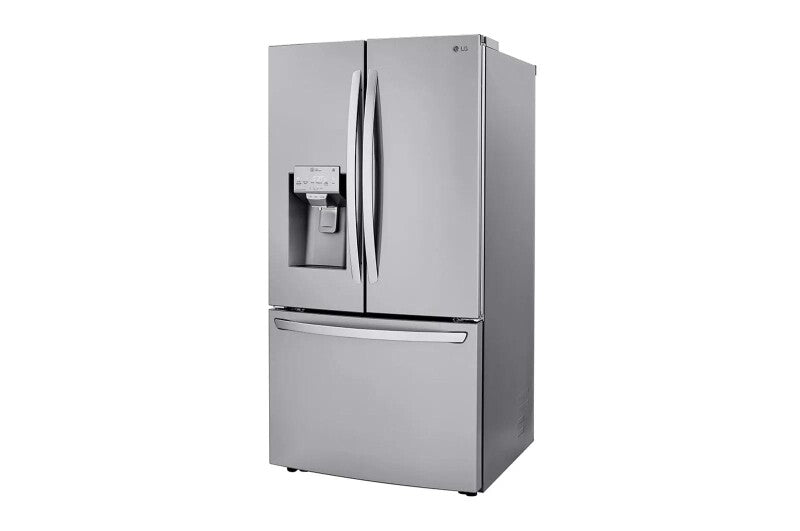 24 cu. ft. Smart French Door Counter-Depth Refrigerator - (LRFXC2406S) - LG