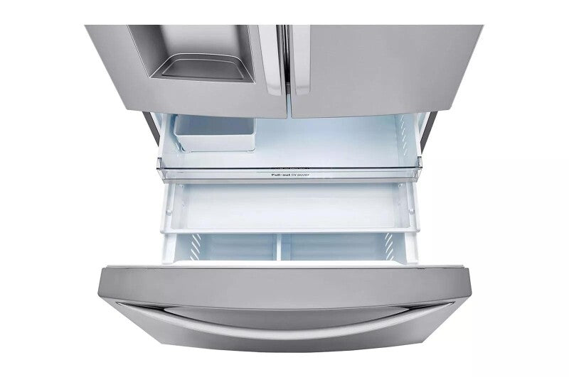 24 cu. ft. Smart French Door Counter-Depth Refrigerator - (LRFXC2406S) - LG