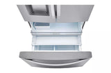 24 cu. ft. Smart French Door Counter-Depth Refrigerator - (LRFXC2406S) - LG