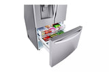 24 cu. ft. Smart French Door Counter-Depth Refrigerator - (LRFXC2406S) - LG