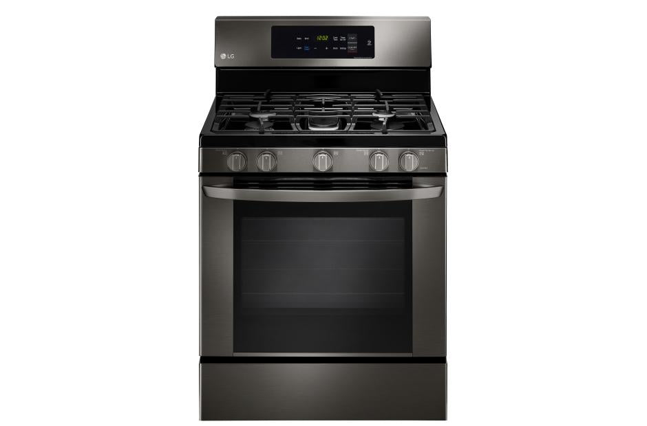 5.4 cu. ft. Gas Single Oven Range with EasyClean® - (LRG3061BD)
