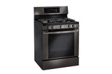 5.4 cu. ft. Gas Single Oven Range with EasyClean® - (LRG3061BD)