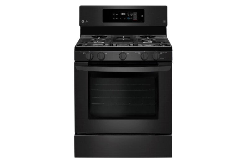 5.4 cu. ft. Gas Single Oven Range with Fan Convection and EasyClean - (LRG3194BM)
