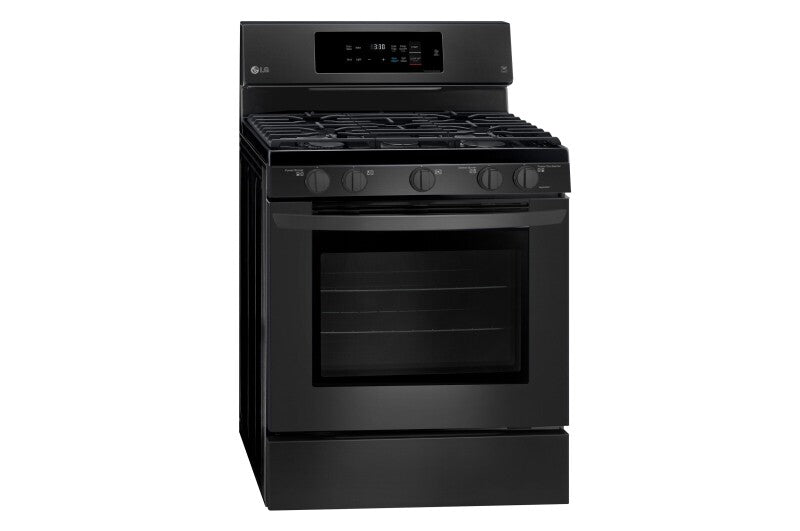 5.4 cu. ft. Gas Single Oven Range with Fan Convection and EasyClean - (LRG3194BM)