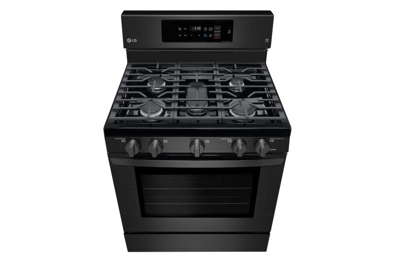 5.4 cu. ft. Gas Single Oven Range with Fan Convection and EasyClean - (LRG3194BM)
