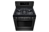 5.4 cu. ft. Gas Single Oven Range with Fan Convection and EasyClean - (LRG3194BM)