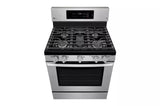 5.4 cu. ft. Gas Single Oven Range with Fan Convection and EasyClean(R) - (LRG3194ST)
