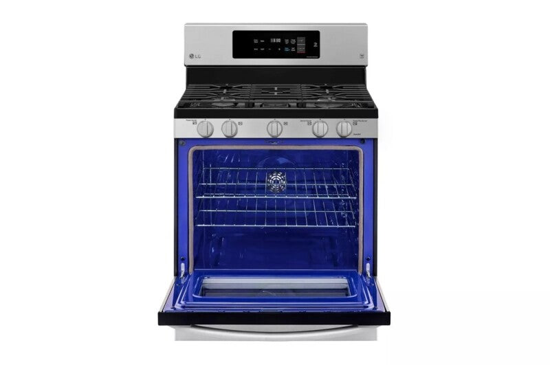 5.4 cu. ft. Gas Single Oven Range with Fan Convection and EasyClean(R) - (LRG3194ST)