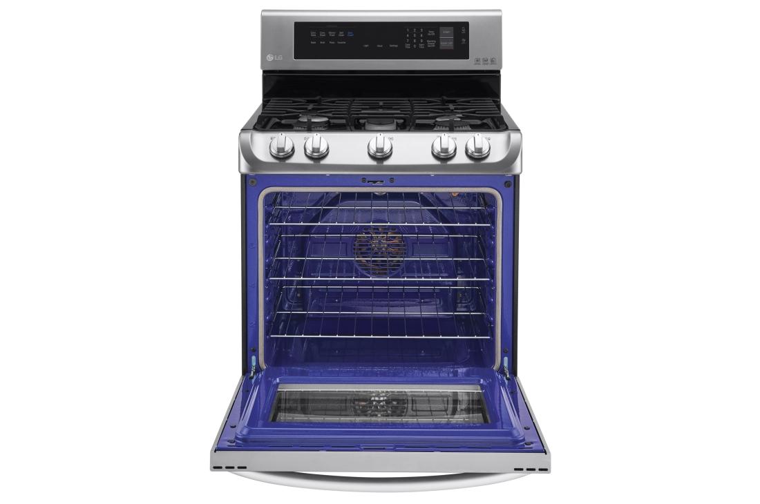6.3 cu. ft. Gas Single Oven Range with ProBake Convection® and EasyClean® - (LRG4113ST)