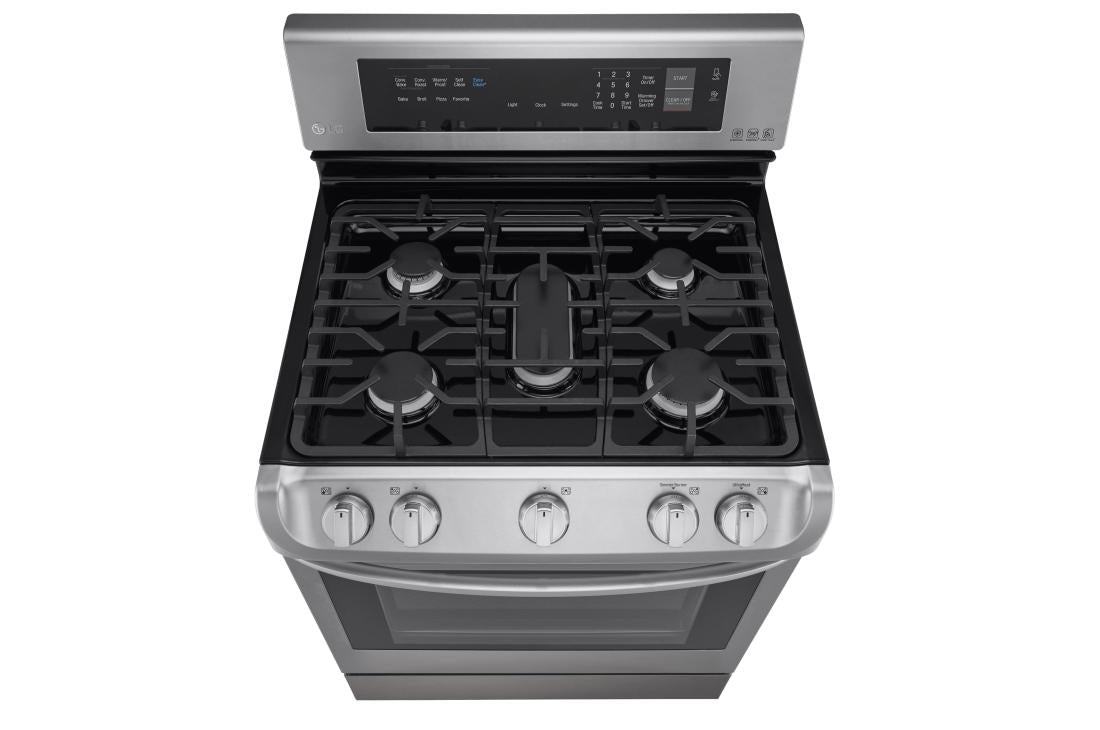 6.3 cu. ft. Gas Single Oven Range with ProBake Convection® and EasyClean® - (LRG4113ST)