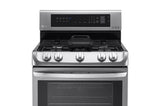 6.3 cu. ft. Gas Single Oven Range with ProBake Convection®, EasyClean® and Warming Drawer - (LRG4115ST)