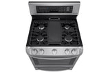 6.3 cu. ft. Gas Single Oven Range with ProBake Convection®, EasyClean® and Warming Drawer - (LRG4115ST)