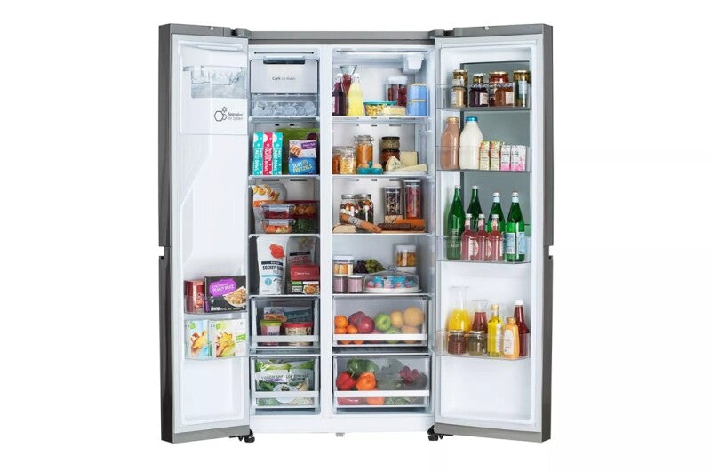 23 cu. ft. Smart Side-by-Side Counter-Depth InstaView® Refrigerator with Craft Ice™ - (LRSOC2306S)