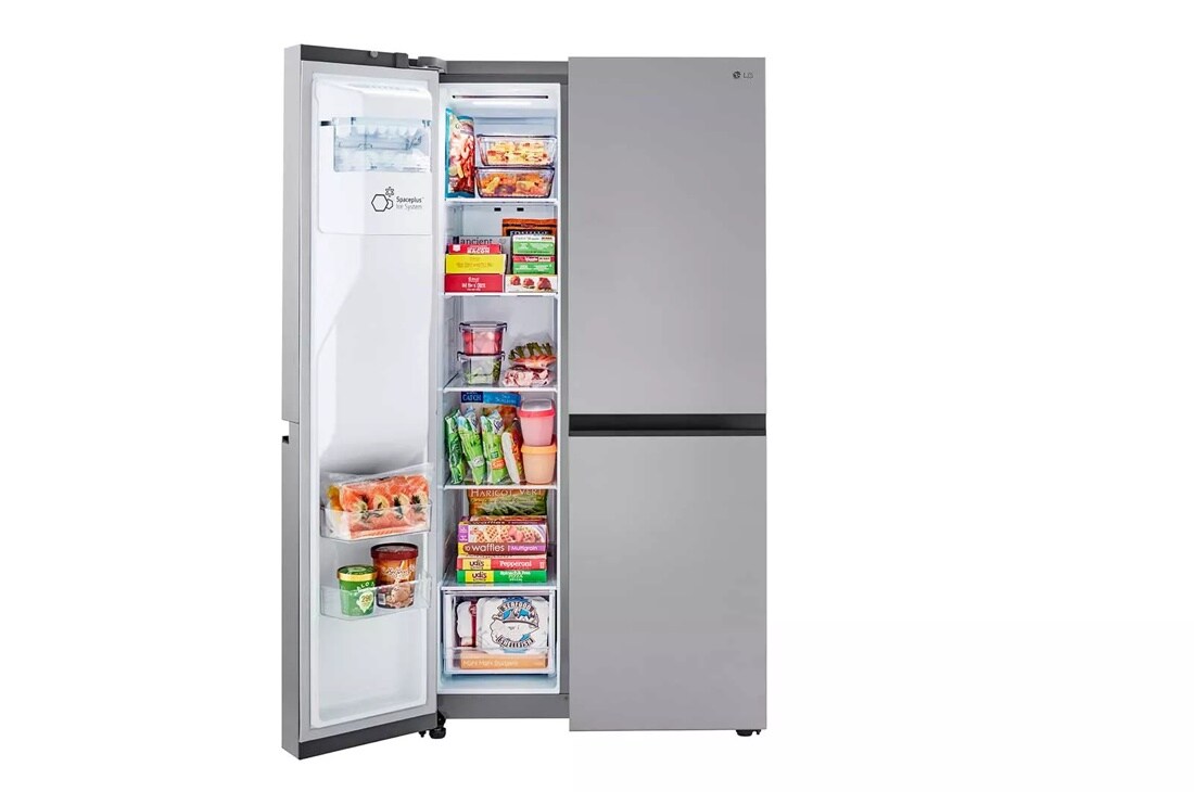 27 cu. ft. Side-by-Side Refrigerator with Smooth Touch Ice Dispenser - (Lrsxs2706S) - LG