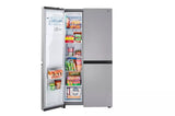 27 cu. ft. Side-by-Side Refrigerator with Smooth Touch Ice Dispenser - (Lrsxs2706S) - LG