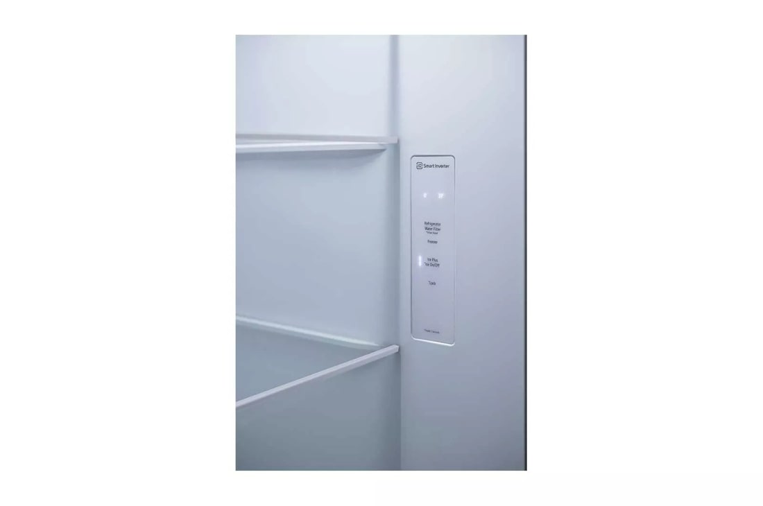 27 cu. ft. Side-by-Side Refrigerator with Smooth Touch Ice Dispenser - (Lrsxs2706S) - LG