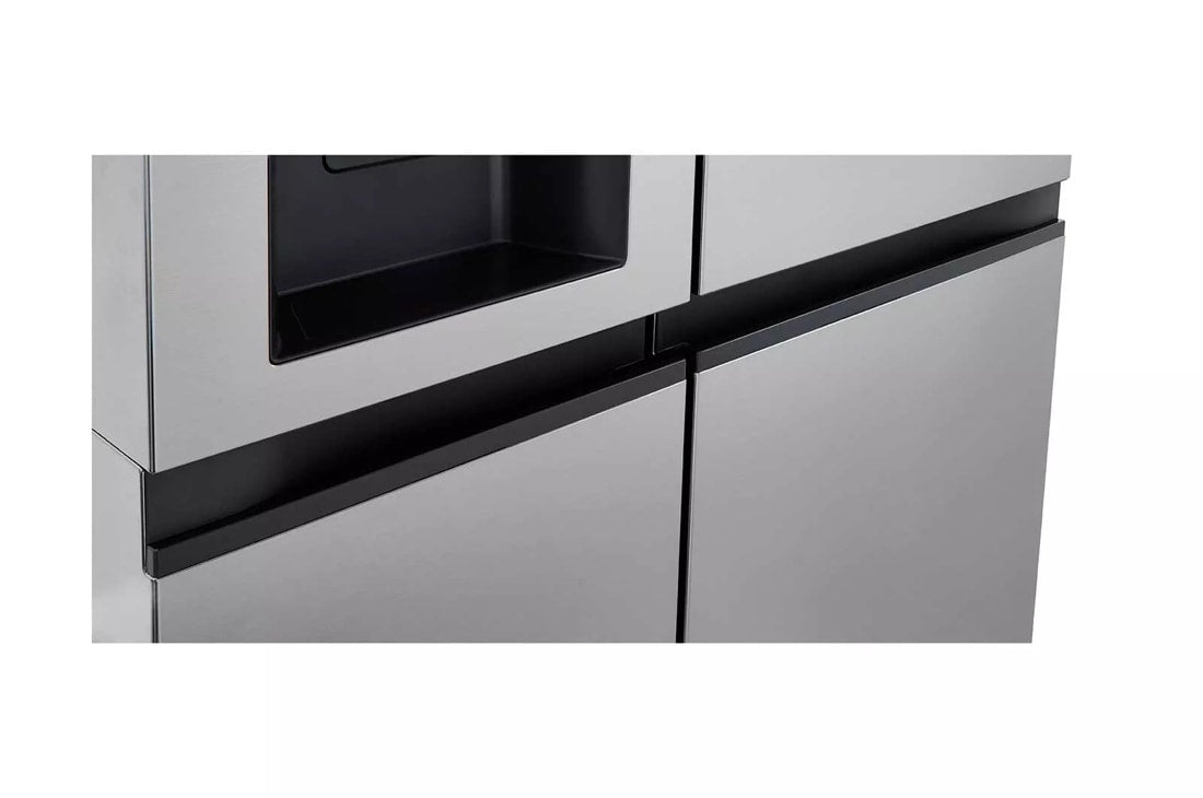 27 cu. ft. Side-by-Side Refrigerator with Smooth Touch Ice Dispenser - (Lrsxs2706S) - LG