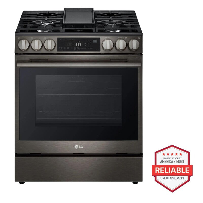 6.3 cu ft. Smart Gas Slide-In Range with ProBake Convection® InstaView®, and Air Fry - (LSGL6335Z)