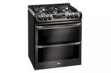 6.9 cu. ft. Smart wi-fi Enabled Gas Double Oven Slide-In Range with ProBake Convection® and EasyClean® - (LTG4715BD)