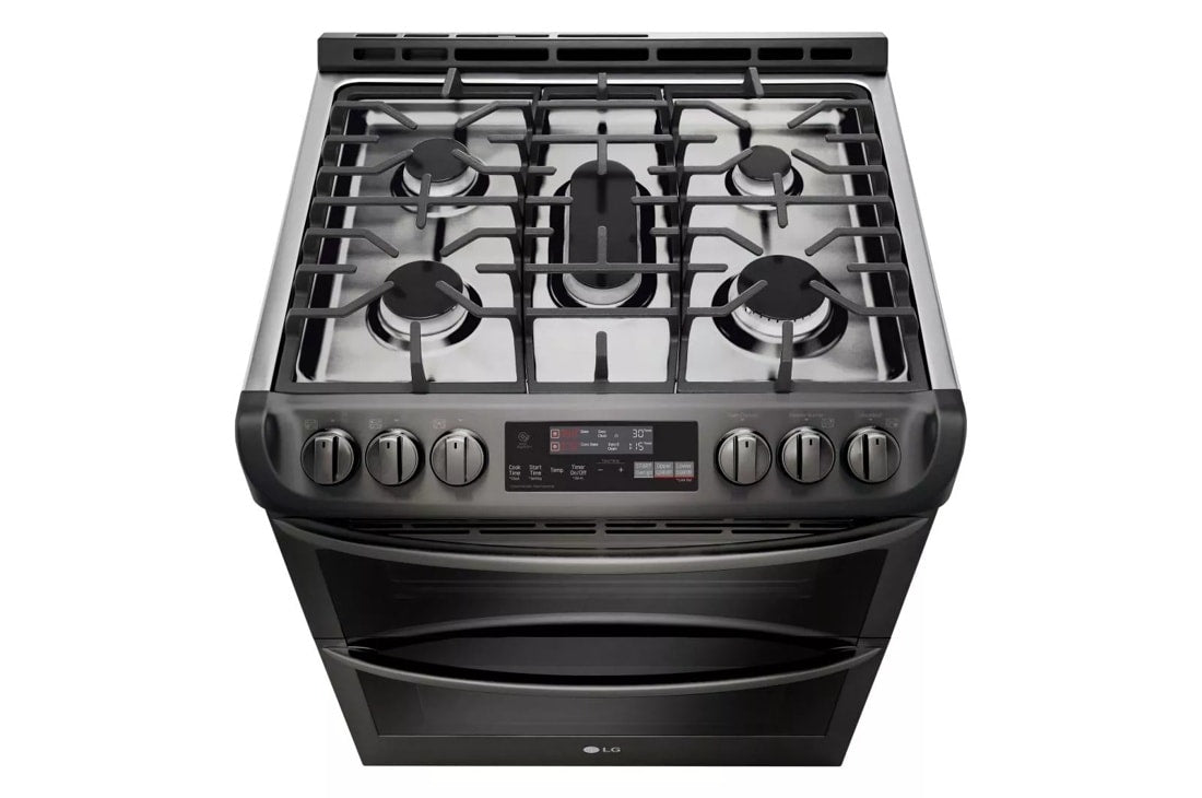 6.9 cu. ft. Smart wi-fi Enabled Gas Double Oven Slide-In Range with ProBake Convection® and EasyClean® - (LTG4715BD)