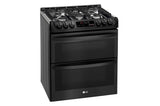 6.9 cu. ft. Smart wi-fi Enabled Gas Double Oven Slide-In Range with ProBake Convection® and EasyClean® - (LTG4715BM)