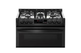 6.9 cu. ft. Smart wi-fi Enabled Gas Double Oven Slide-In Range with ProBake Convection® and EasyClean® - (LTG4715BM)