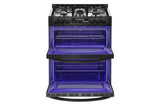 6.9 cu. ft. Smart wi-fi Enabled Gas Double Oven Slide-In Range with ProBake Convection® and EasyClean® - (LTG4715BM)