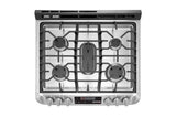 6.9 cu. ft. Smart wi-fi Enabled Gas Double Oven Slide-In Range with ProBake Convection(R) and EasyClean(R) - (LTG4715ST) - LG