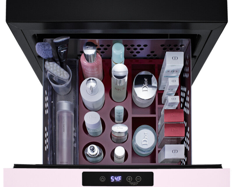 18" Wide Built-In BeautiFridge Cosmetics Refrigerated Drawer - (LX1DP)