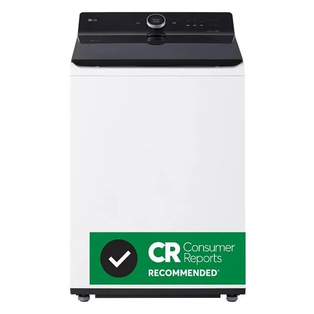 LG WT8600CW Top Load Washer front