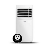 8,000 BTU / 5,300 BTU SACC Midea 3-in-1 Portable Air Conditioner - (MAP08R1CWT)