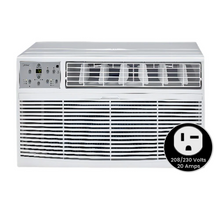 Midea 14,000 BTU 230V Through-the-Wall Air Conditioner with Heat - Cools & Heats up to 700 sq. ft. (MAT14H2ZWT)