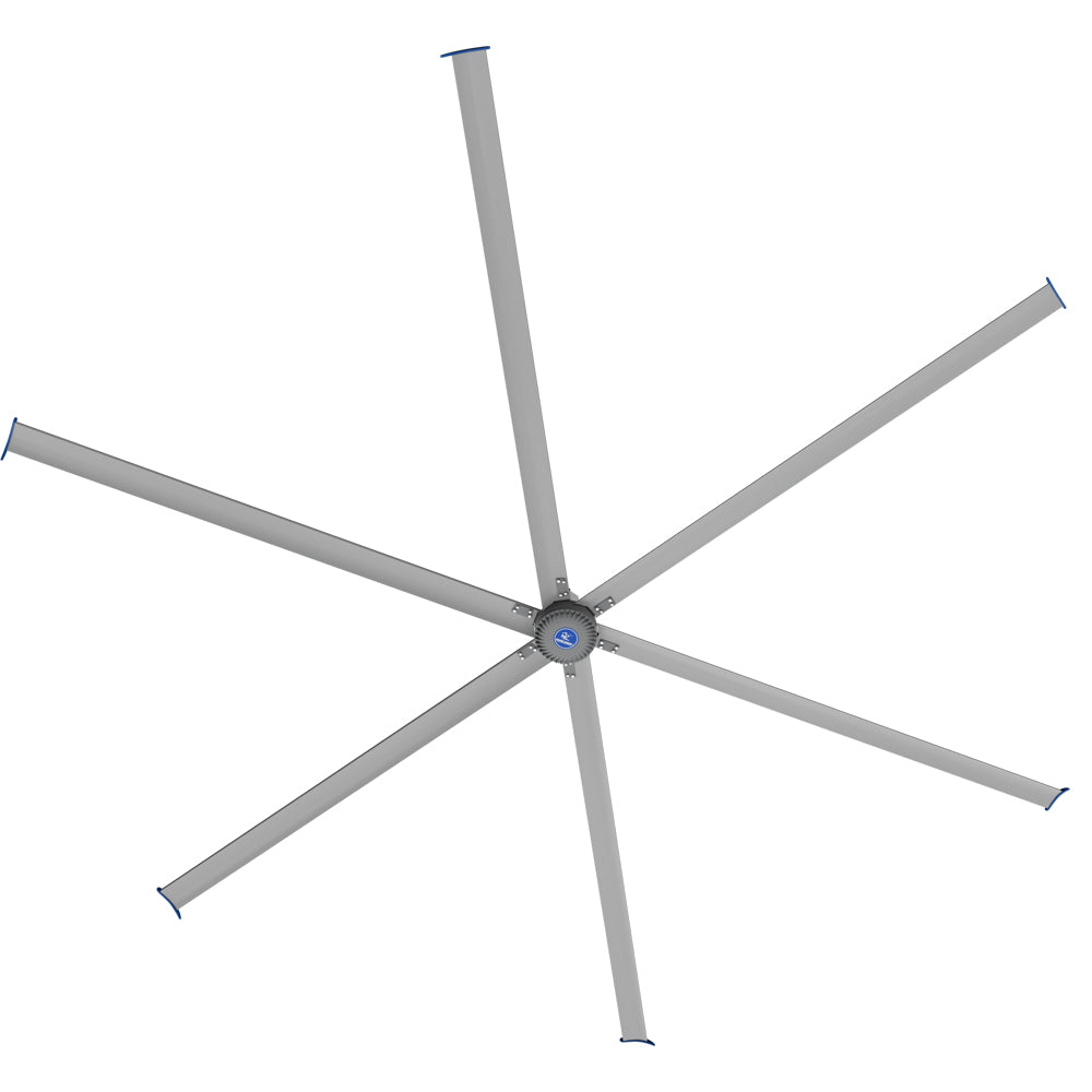 CoolBlade Industrial HVLS Fan MCFAN24XBGR-B (Complete System)