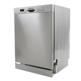 Magic Clean 24" Built In Dishwasher - (MCDW24SI) - AVANTI