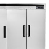 Maxx Cold Triple Door Reach-In Freezer, Bottom Mount, 72 cu. ft., Energy Star, Stainless Steel - (MCF72FDHC)