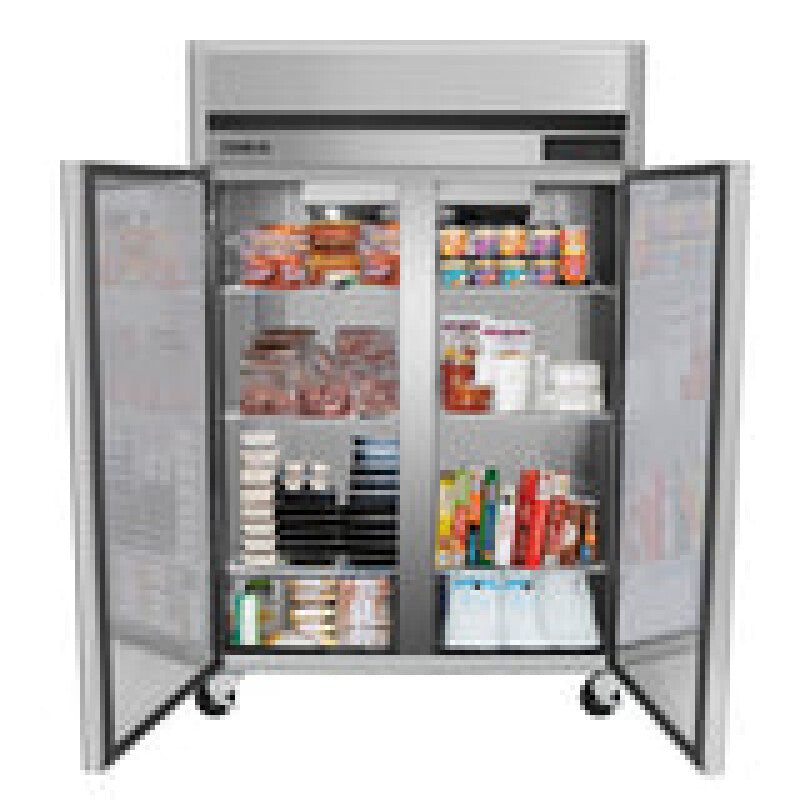 Maxx Cold Double Door Reach-In Freezer, Top Mount, 49 cu. ft., Energy Star, Stainless Steel - (MCFT49FDHC)
