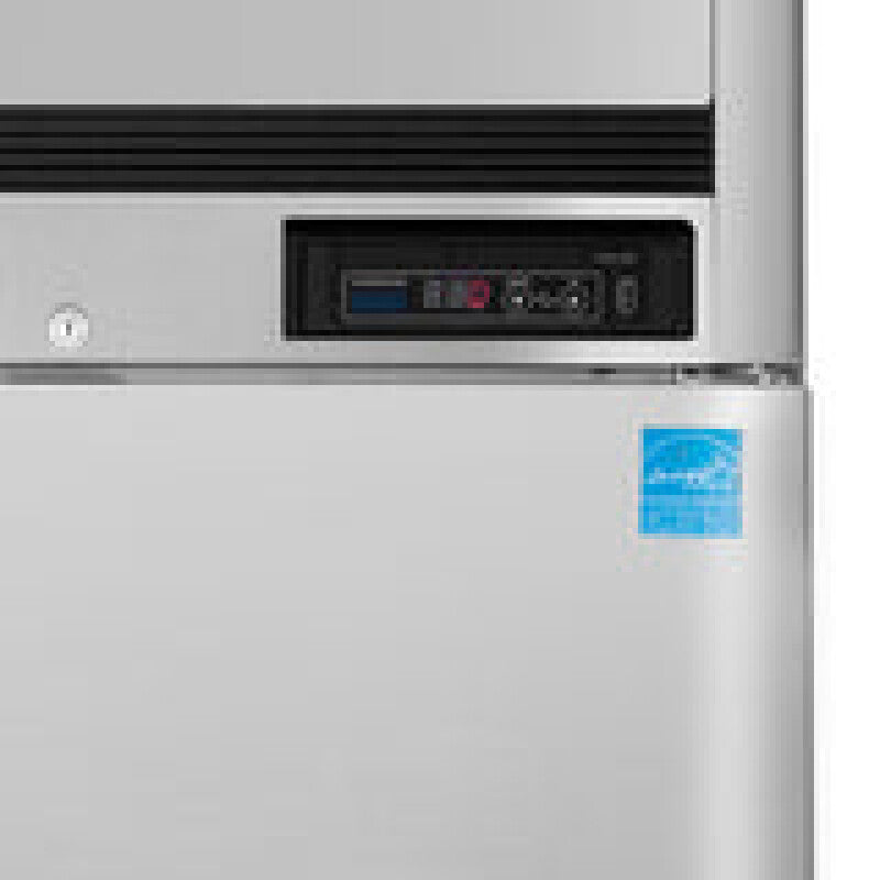 Maxx Cold Double Door Reach-In Freezer, Top Mount, 49 cu. ft., Energy Star, Stainless Steel - (MCFT49FDHC)
