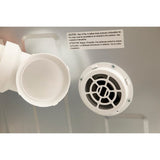 Magic Clean 2.6 cu. ft. Compact Front Loader Clothes Dryer - (MCLD24WI) - AVANTI