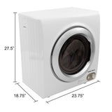 Magic Clean 2.6 cu. ft. Compact Front Loader Clothes Dryer - (MCLD24WI) - AVANTI