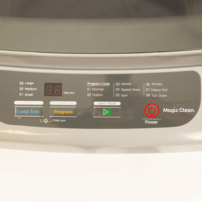 Magic Clean 0.84 cu. ft. Compact Top Loader Washer Machine - (MCLW84WI) - AVANTI