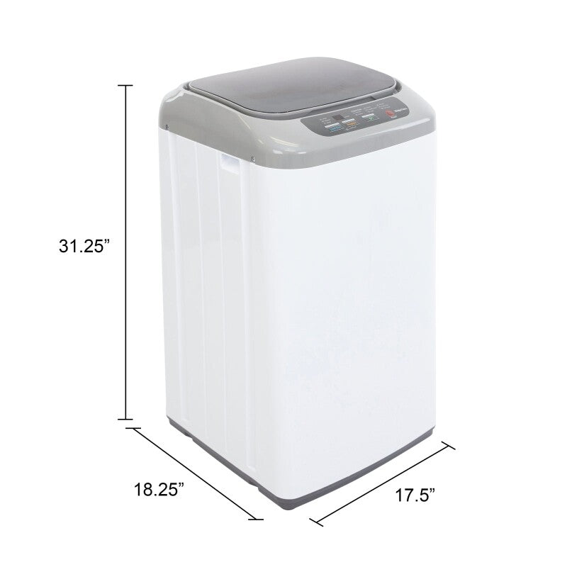 Magic Clean 0.84 cu. ft. Compact Top Loader Washer Machine - (MCLW84WI) - AVANTI